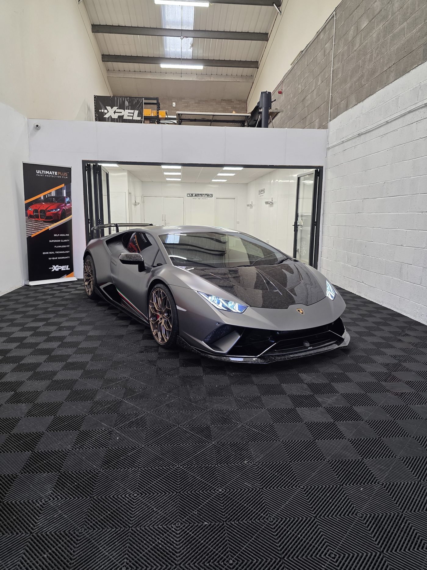 Lamborghini Huracan PPF Cardiff IT's Wrapped