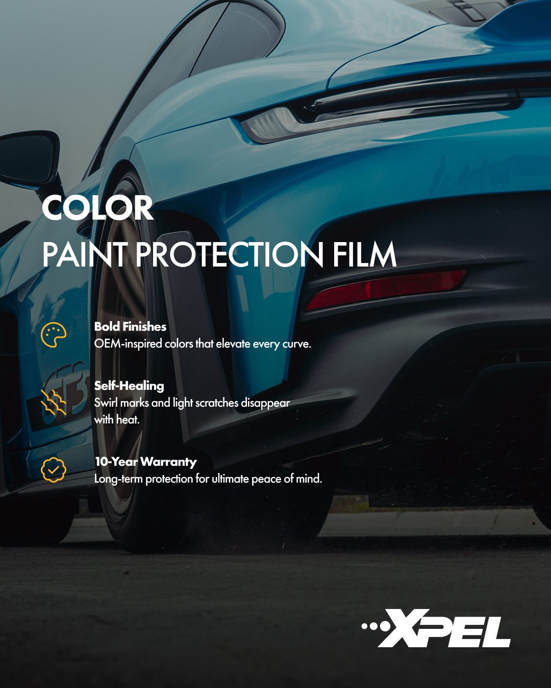 XPEL Colour Paint Protection Film Cardiff IT's Wrapped